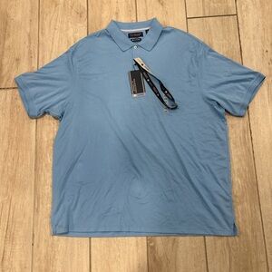 Roundtree & Yorke Light Blue Polo Shirt